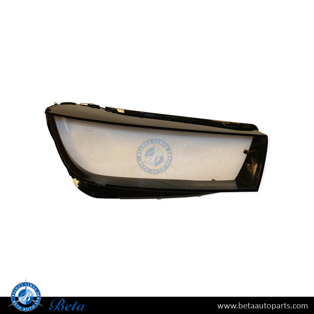 Right Side Headlamp Lens for Audi Q5 2018-Up models, Part Number 80A941774 Right Side Headlamp Lens for Audi Q5 2018-Up models, Part Number 80A941774